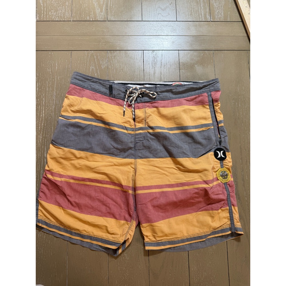 Hurley Pendleton Board Shorts Mens 34 Yellowstone National Park Striped - Picture 2 of 12